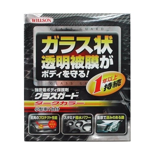 洗車用品 グラスガード ダークカラー 小