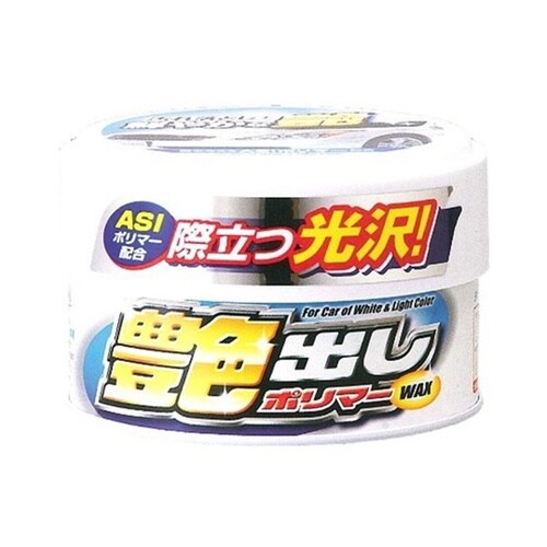 洗車用品 艶出しポリマーWAX ホワイト