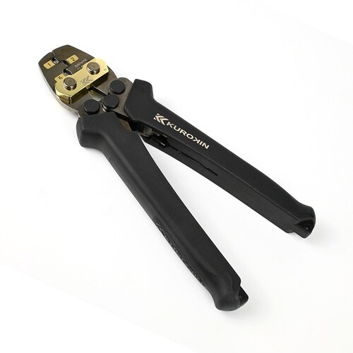 圧着工具(絶縁被覆付閉端接続子用・黒金)