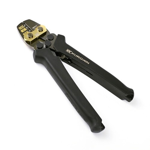 圧着工具(裸端子・裸スリーブ用・黒金)