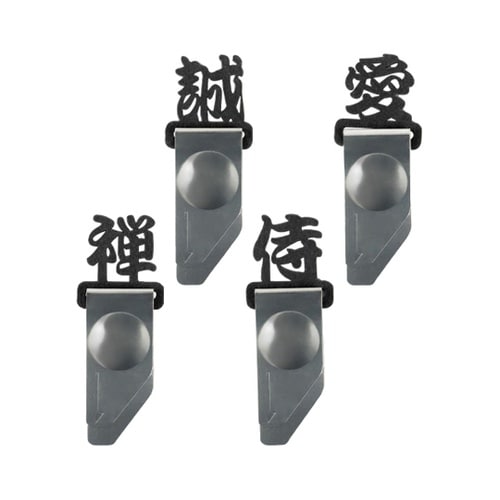 インデックスクリップ 漢字シリーズ ブラ