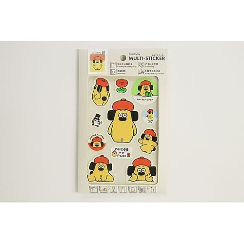 マルチステッカーおひげのポン MLS−O