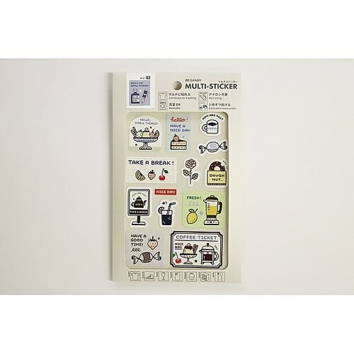 マルチステッカーericTEA TIME