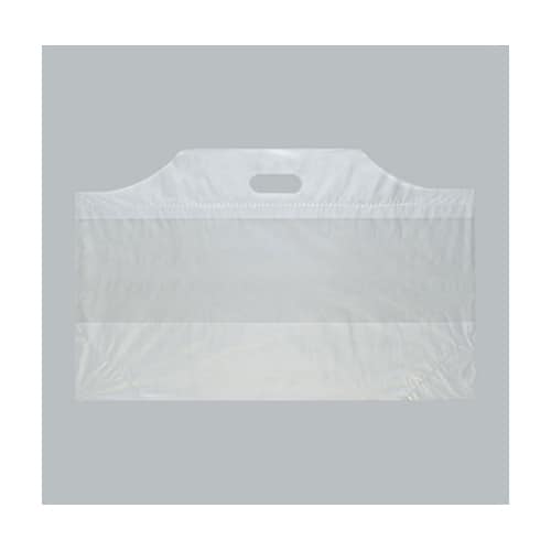 ポリ手提げ フラットバッグ L 無地 1