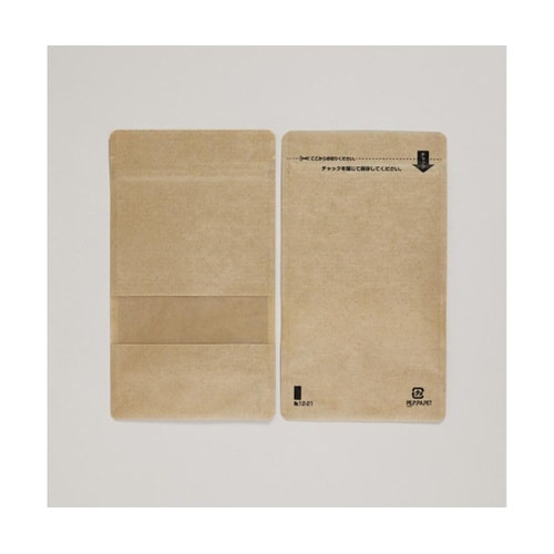 スタンドチャック袋 クラフトタイプ(窓付