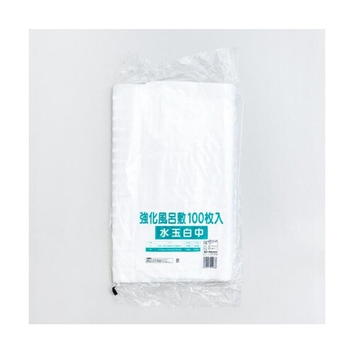 ポリ風呂敷 強化風呂敷 水玉白 中 1ケ