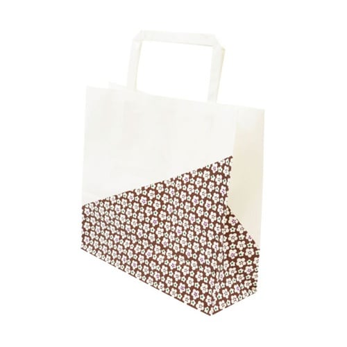 紙手提げ袋 ラッピーバッグ No.9 花