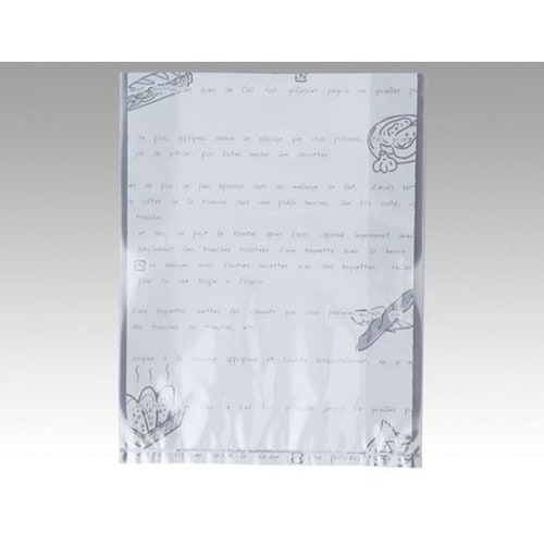 No.198レシピ柄サンド袋 1ケース(