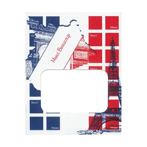 窓付惣菜袋 ルックバッグ No.4S エ