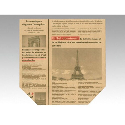 惣菜袋 ヨーロピアン柄亀甲袋No.413