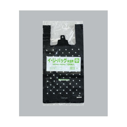 レジ袋 イージーバッグ 水玉柄(中)1ケ