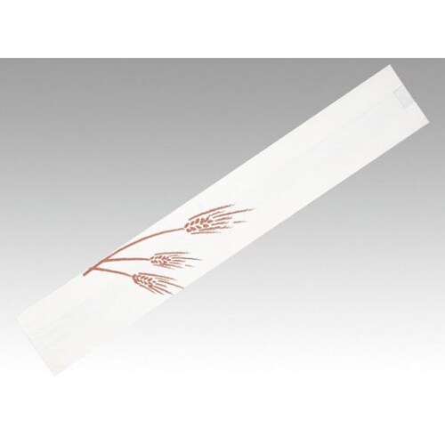 バケット袋 フランスパン紙袋 麦の穂(白