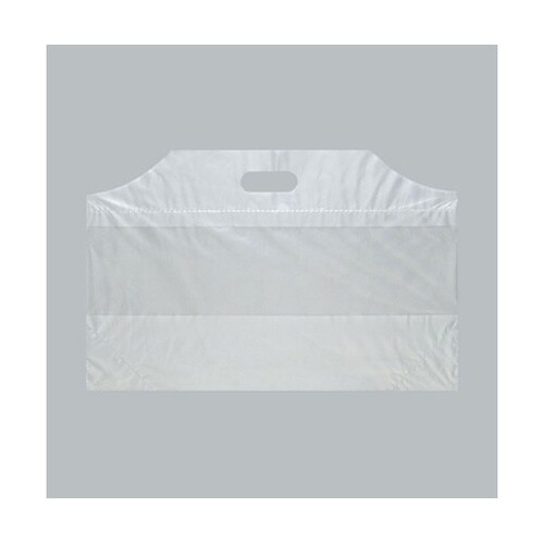 ポリ手提げ フラットバッグ M 無地 1