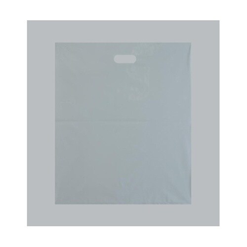 ポリ手提げ LDアームバッグ グレー(大