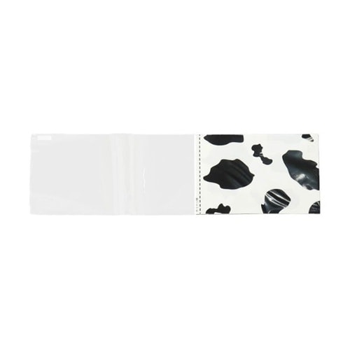 パン袋 ミシン目付OP袋 モーモー柄(黒