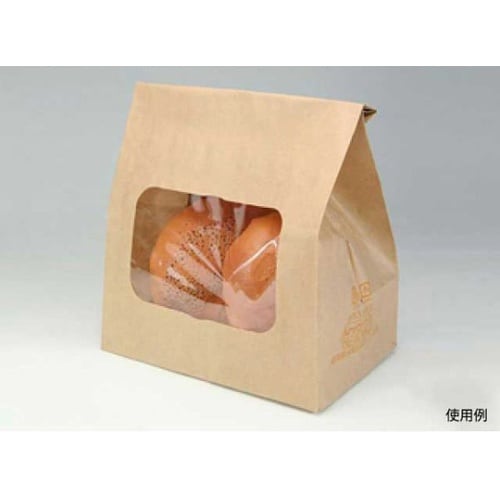 窓付惣菜袋 ルックバッグ No.4S 未