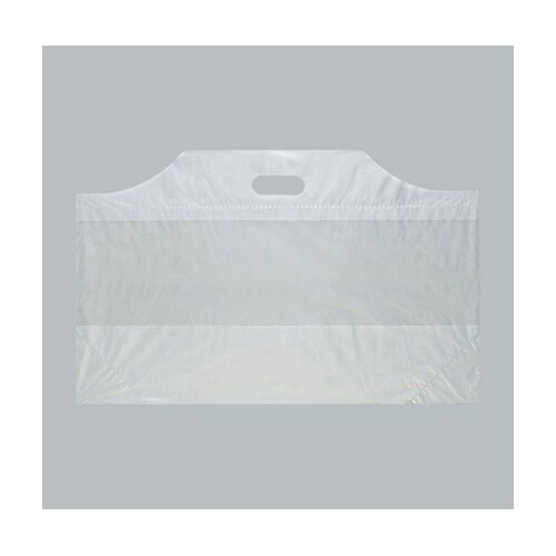 ポリ手提げ フラットバッグ L 無地 1