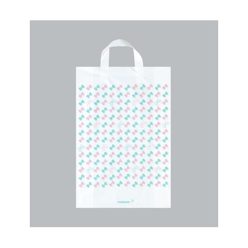 ポリ手提袋 カルチャーバッグ カラーリボ