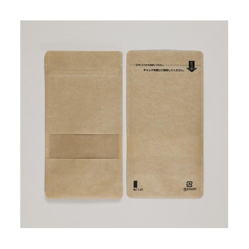 スタンドチャック袋 クラフトタイプ(窓付