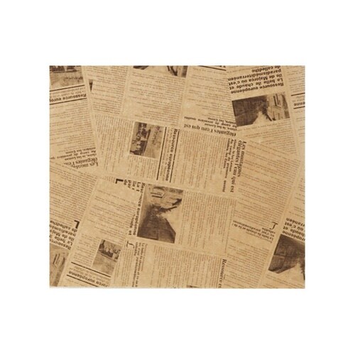 ヨーロピアンラッピングペーパー(茶)45