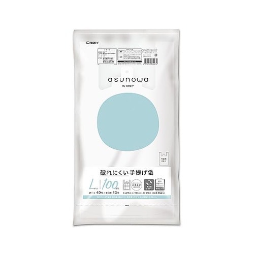 asunowa 破れにくい手提げ袋 ブロ