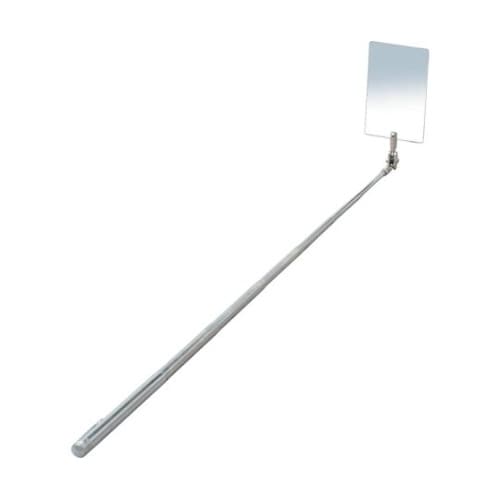 ステンレス検査鏡 54×86mm 伸縮自