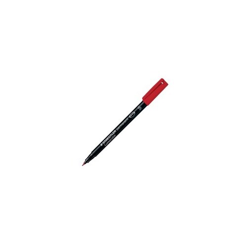 313−2 ルモカラー油性超極細Sレッド