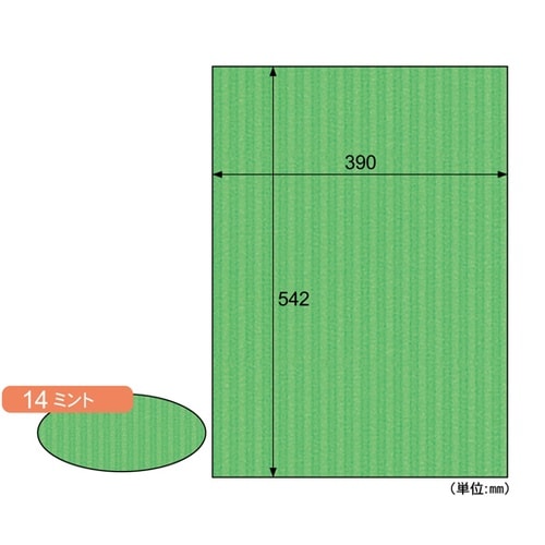 リップルボード/ミント 1パック(3枚入