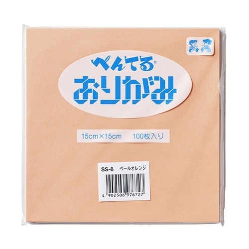 おりがみ ペールオレンジ 100枚/束