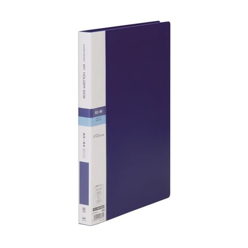 マイホルダーサイド A4 60P 青 M