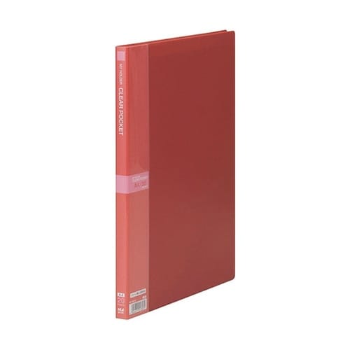 マイホルダー A4 20P ワインレッド