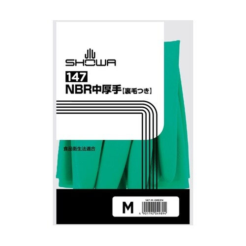 147NBR中厚手 M 10双 147−