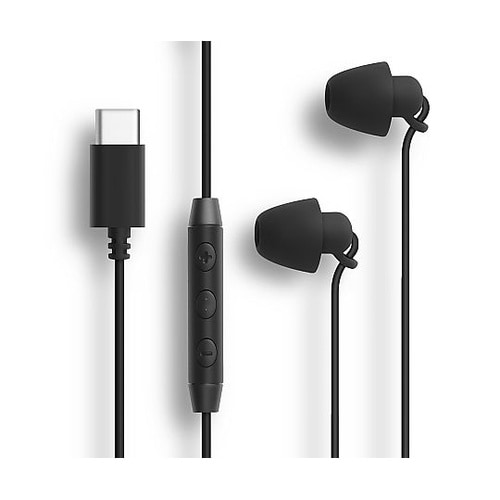 寝ながらTYPE−Cイヤホン ブラック