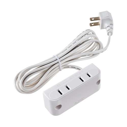 家具用コンセント 2個口 FO−22(W