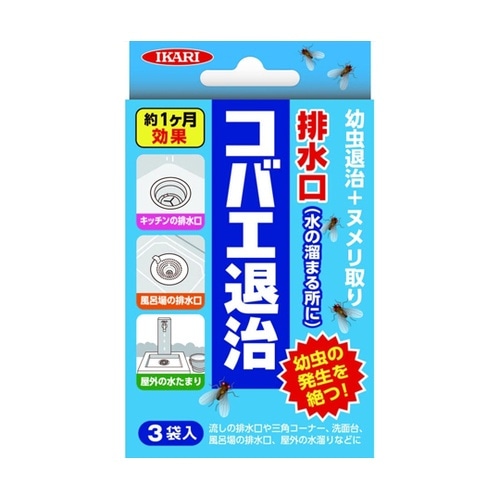 排水口コバエ退治+α