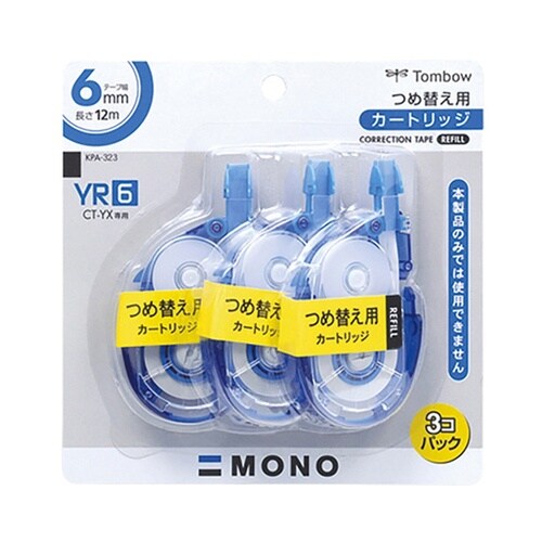 修正テープ モノYR6 3Pパック 1パ