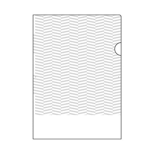 紙製トリック!クリアフォルダ A4 パタ