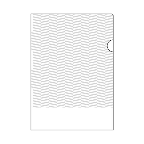 紙製トリック!クリアフォルダ A4 パタ