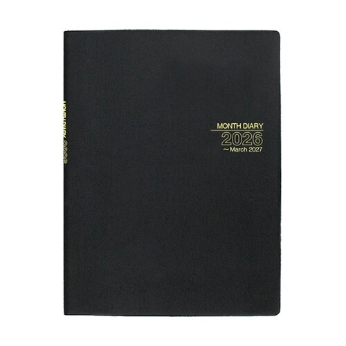 2026 マンスダイアリー B5 D−1