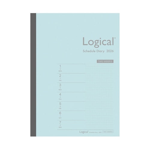 ロジカルダイアリー2026見開き2週間B