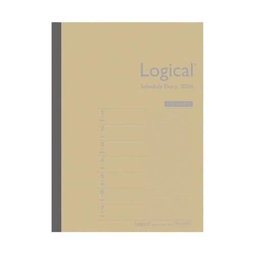 ロジカルダイアリー2026見開き2週間B