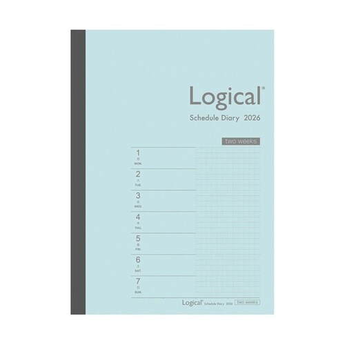 ロジカルダイアリー2026見開き2週間B