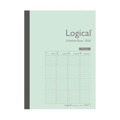 ロジカルダイアリー2026週間バーチカル