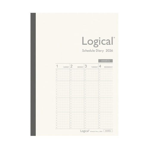 ロジカルダイアリー2026週間バーチカル