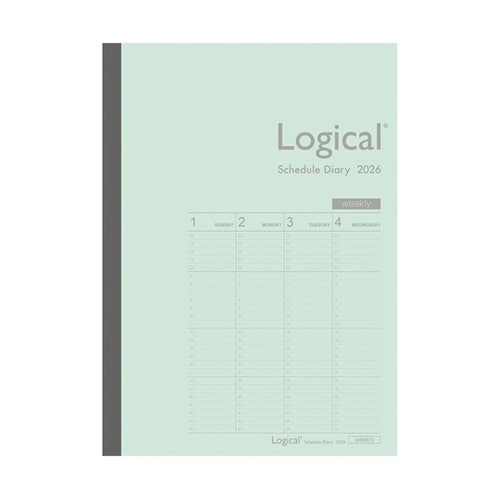 ロジカルダイアリー2026週間バーチカル