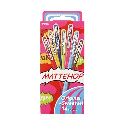 ゲルインキボールペン MATTEHOP