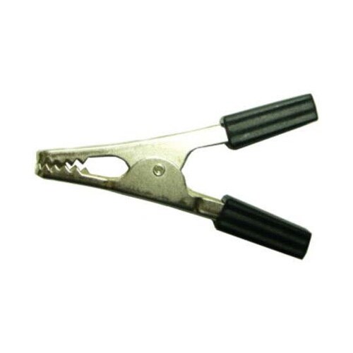 ワニ口クリップ大 1箱(100個入) 黒