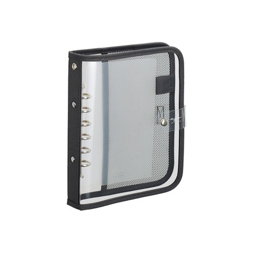 myfa クリヤーバインダー チャコール