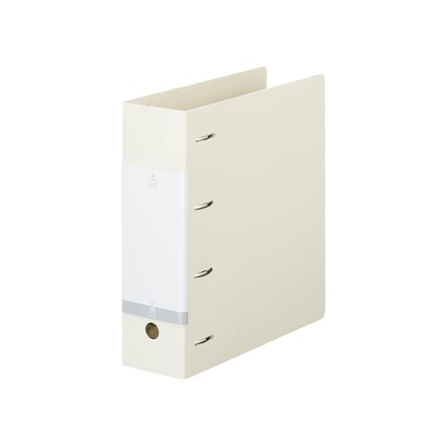 リクエスト D型リングファイル A4 白