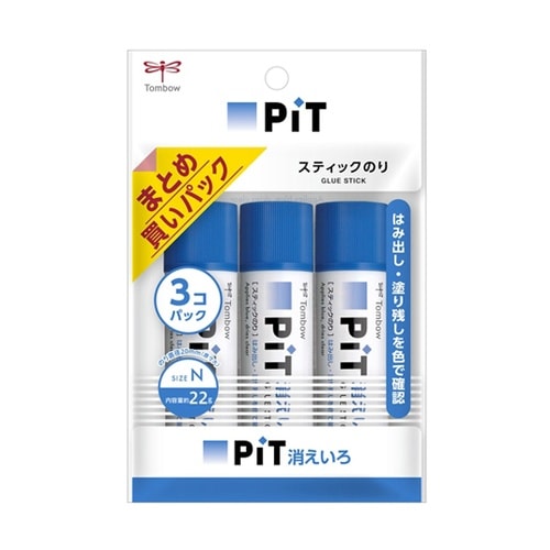 スティック糊消えいろピットN 3Pパック